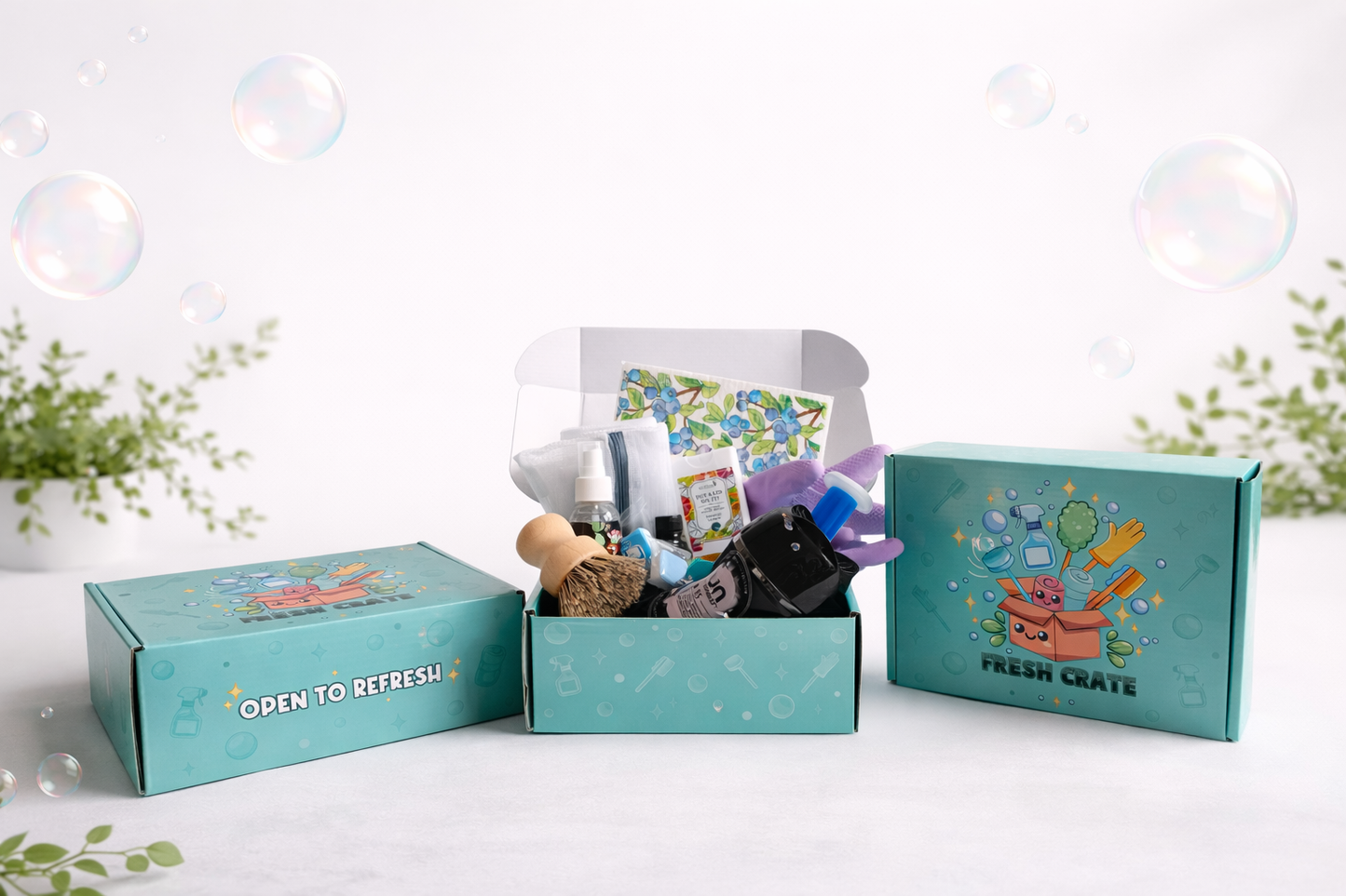 The Fresh Crate — Monthly Cleaning Subscription Box